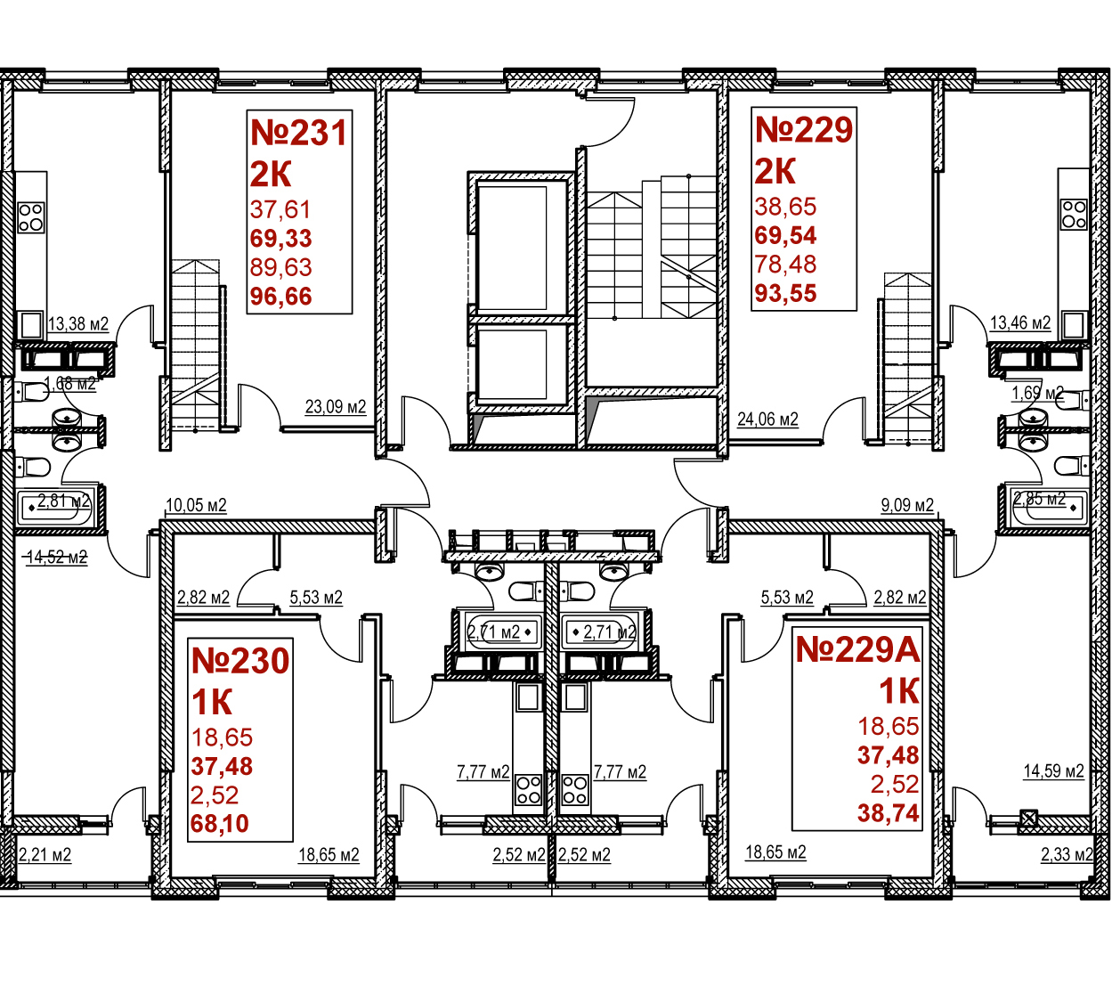 Этаж 12 - ЖК Дом на Горького